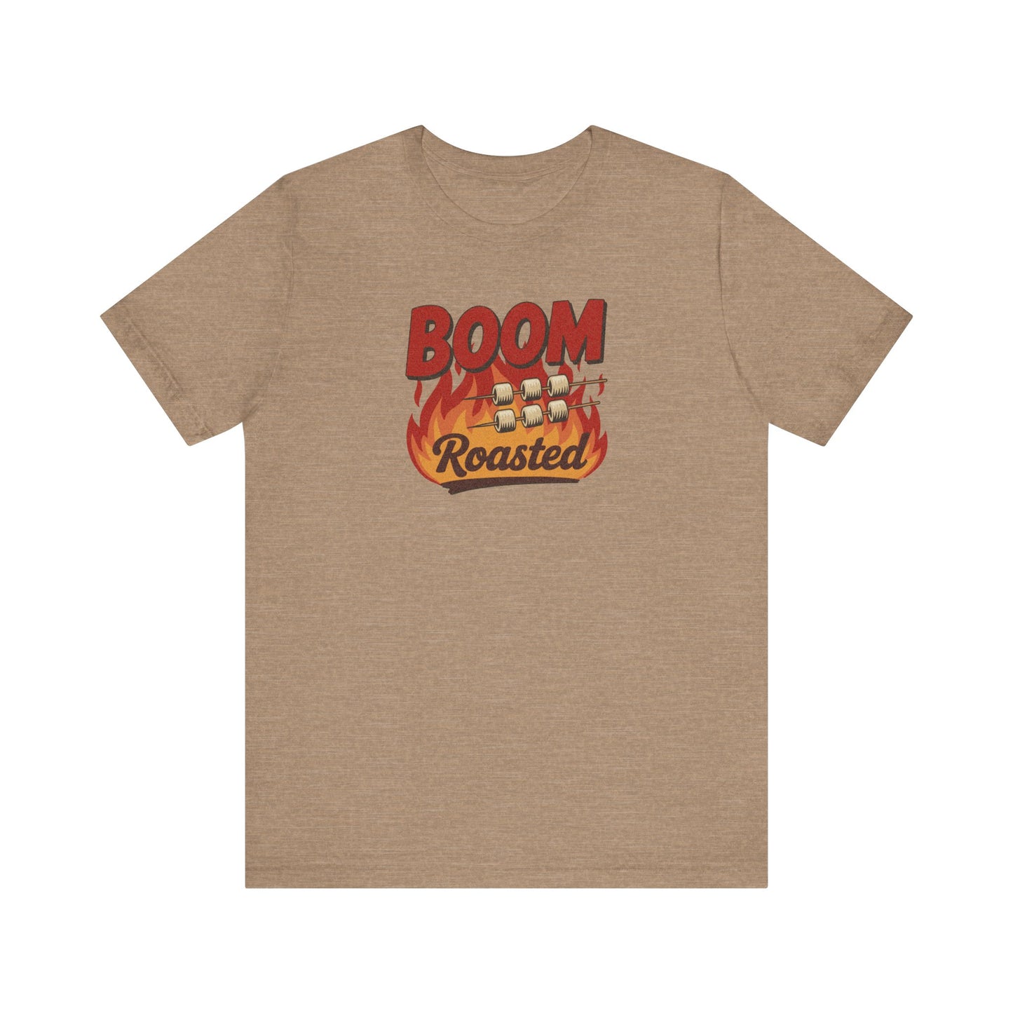 Boom, Roasted — Michael Scott Retro Tee (Light)