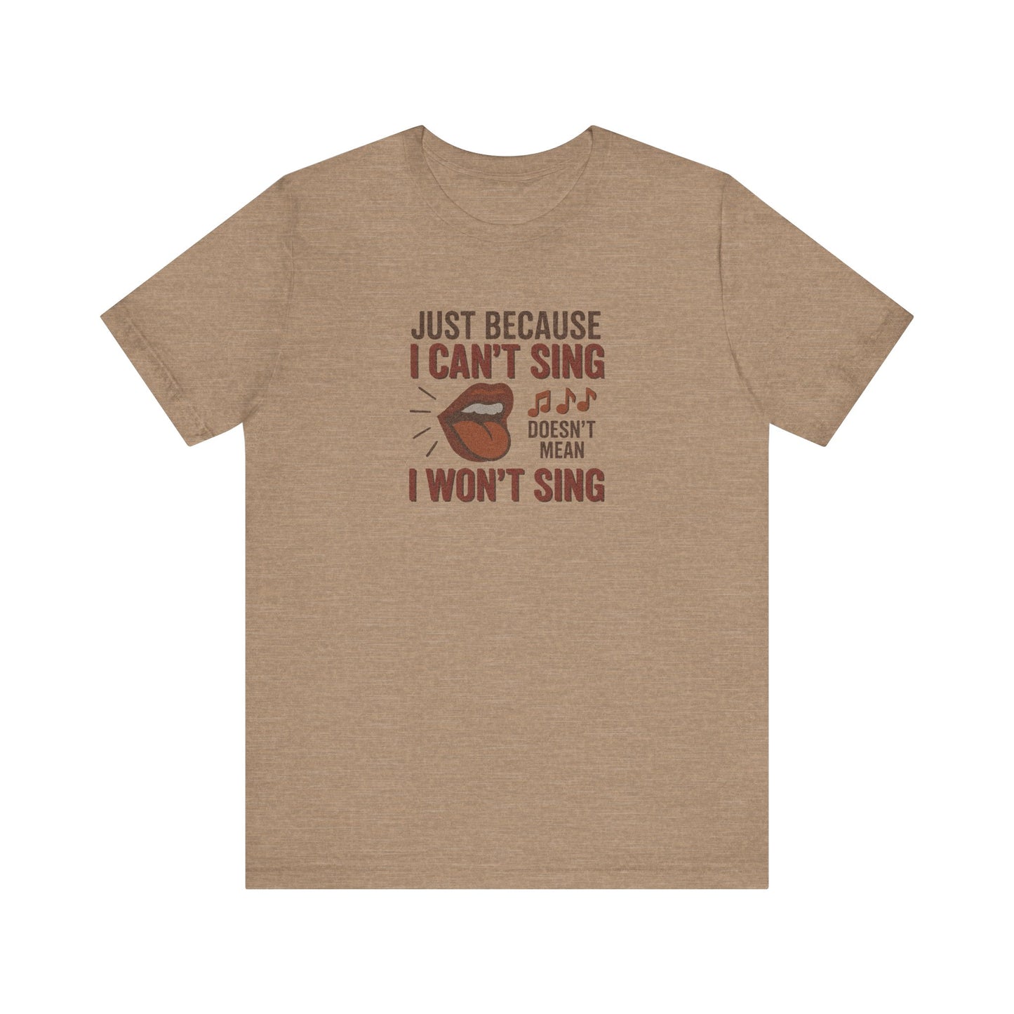 Sing Like Nobody’s Listening — Retro Tee (Light)