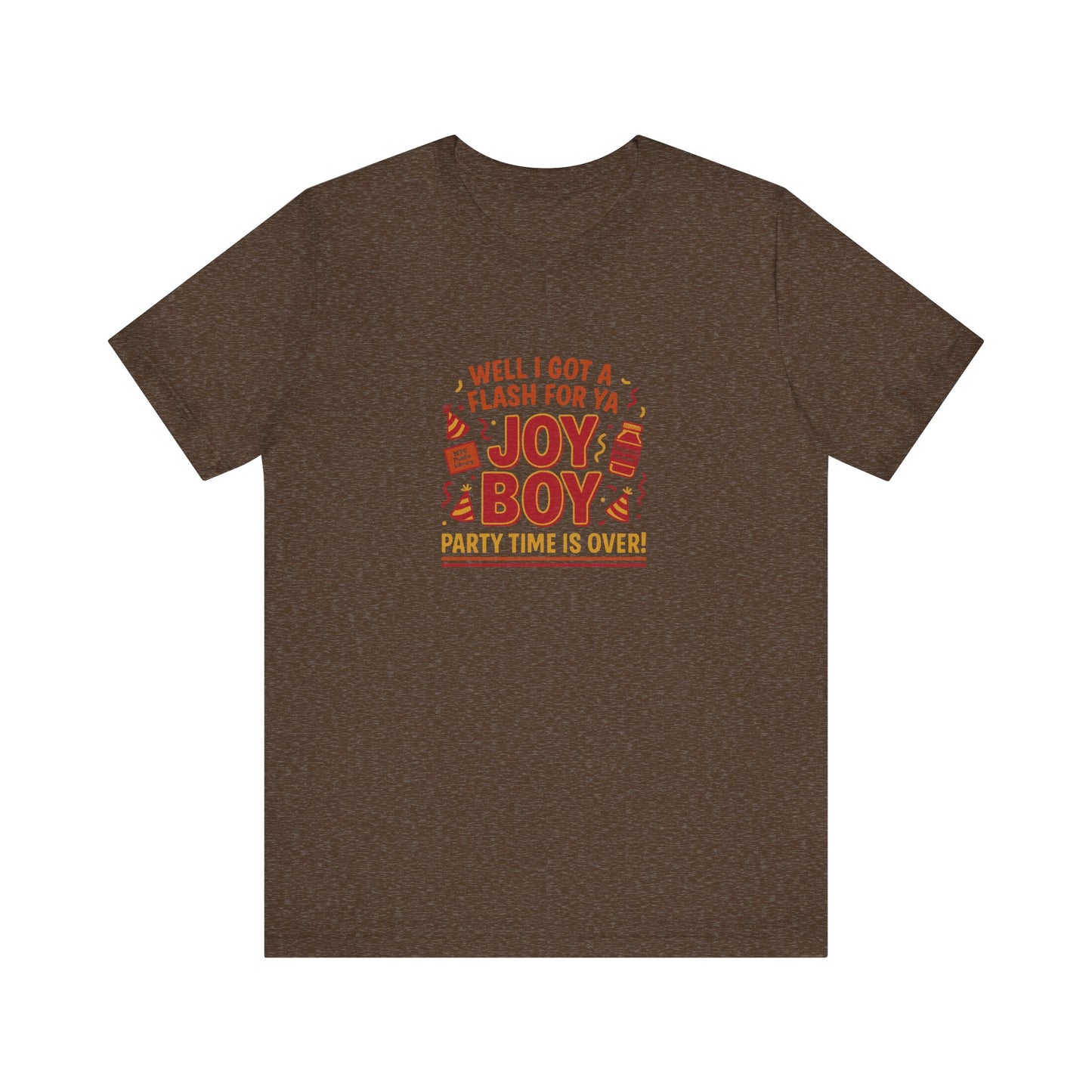 Joy Boy — Seinfeld Library Investigator Retro Tee (Dark)