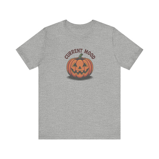 Current Mood (Vintage Jack) — Retro Halloween Tee (Light)