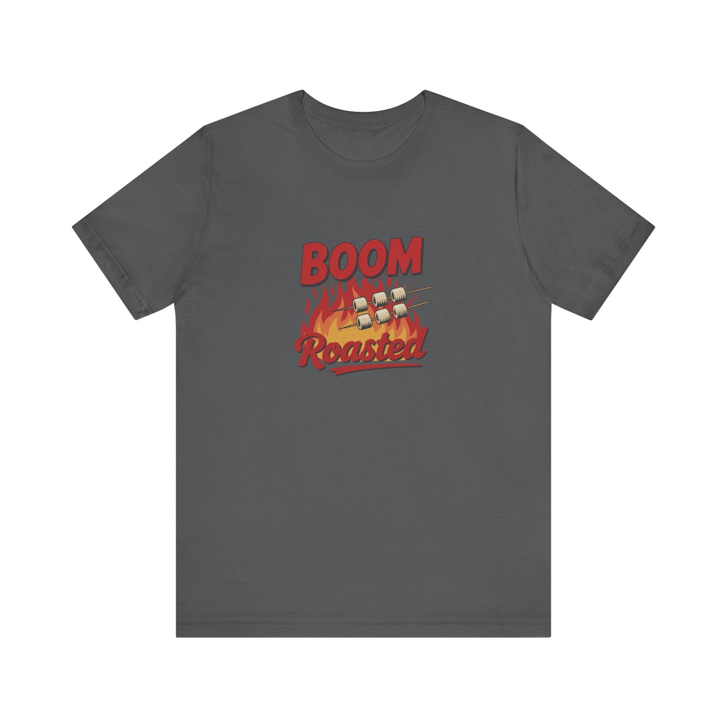 Boom, Roasted — Michael Scott Retro Tee (Dark)