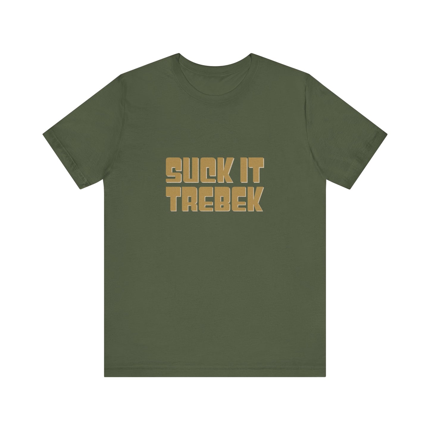 Suck It Trebek — SNL Celebrity Jeopardy Sketch Retro Tee (Dark)