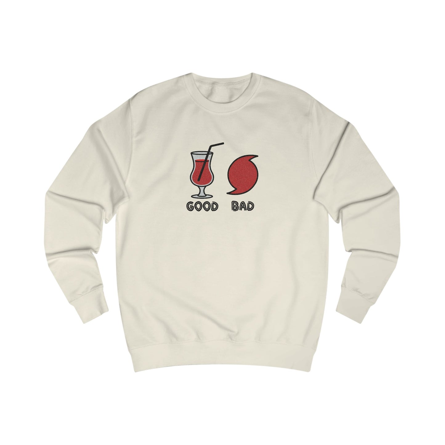 Good Hurricane, Bad Hurricane – Tropical Retro Sweatshirt (Light)
