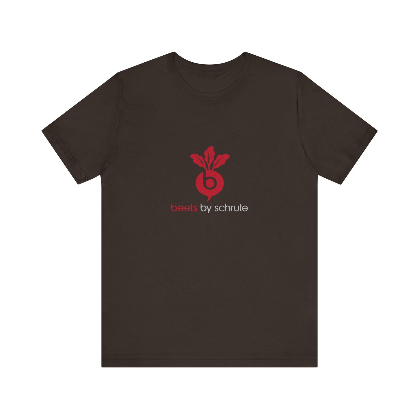 Beets by Schrute Parody Brand — The Office Retro Tee (Dark)