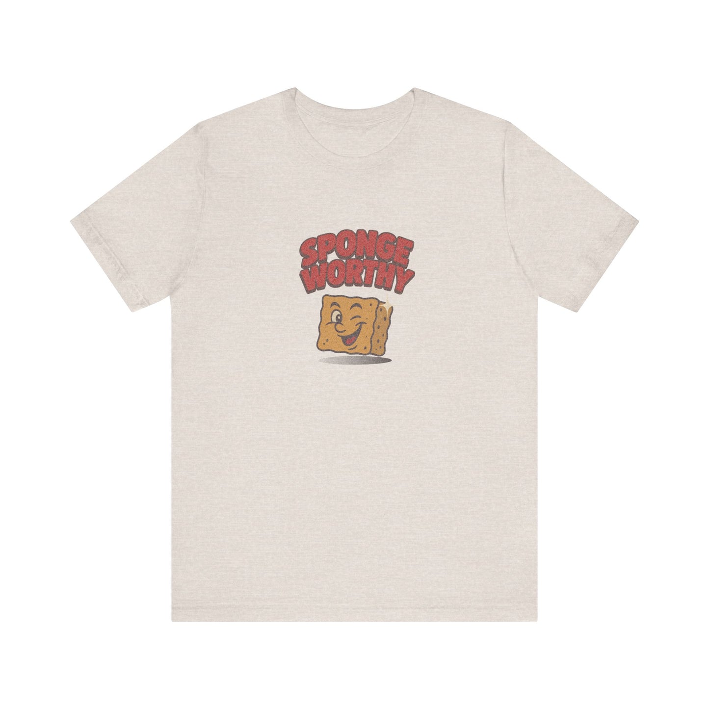 Spongeworthy — Seinfeld Retro Cartoon Tee (Light)