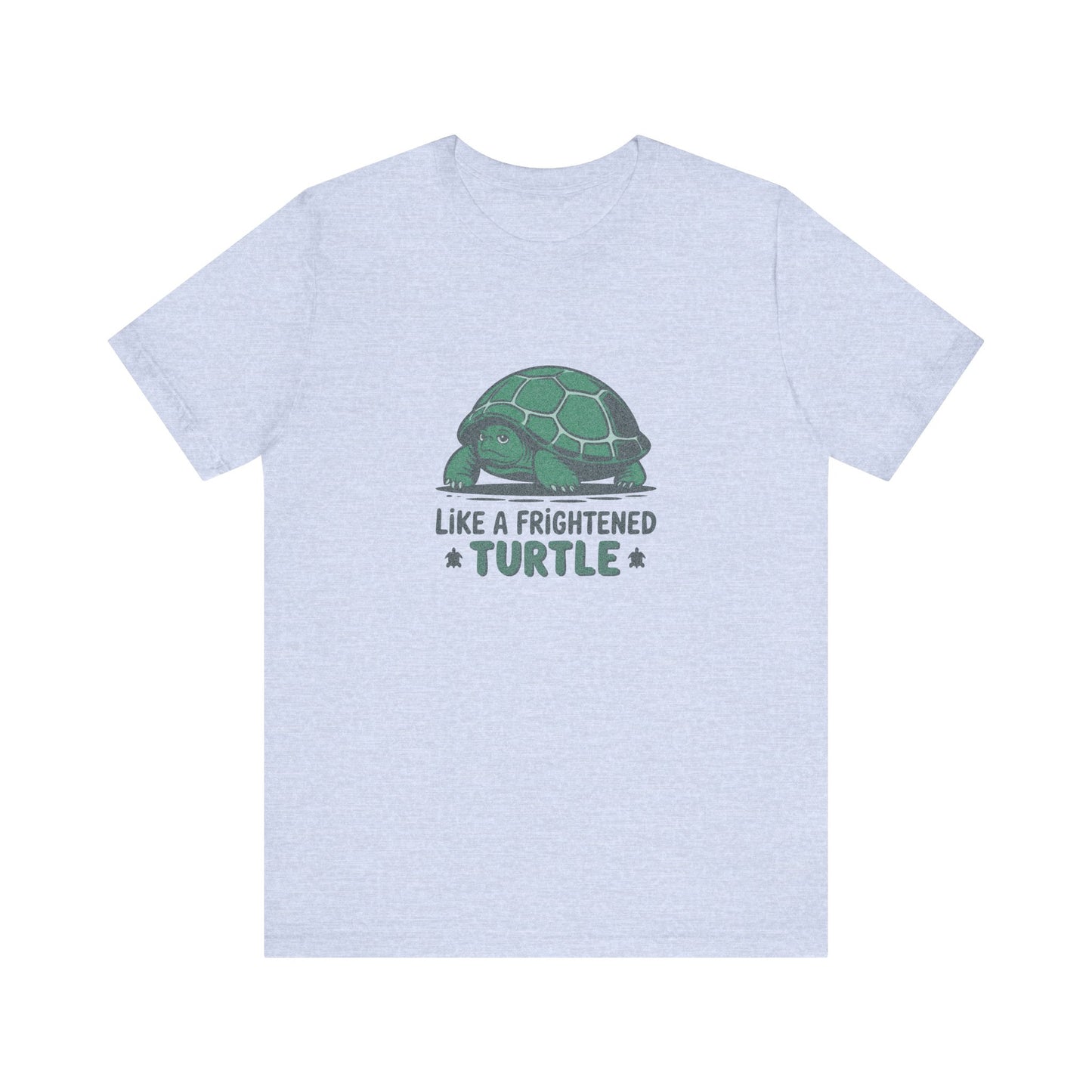 Like a Frightened Turtle — George Costanza Shrinkage Retro Tee (Light)