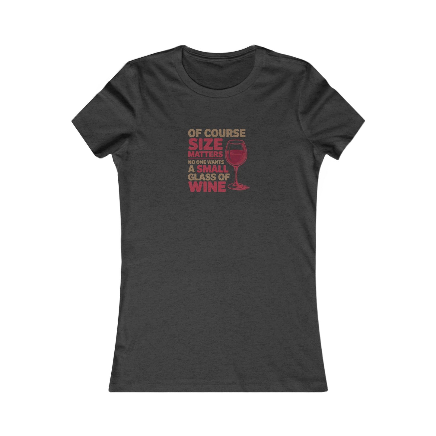 Big Glass Energy — Wine Lover Retro Women's Tee (Dark)