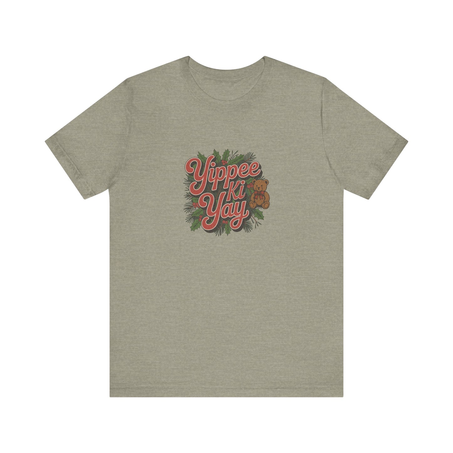 Yippee Ki Yay — Die Hard Retro Christmas Tee (Light)