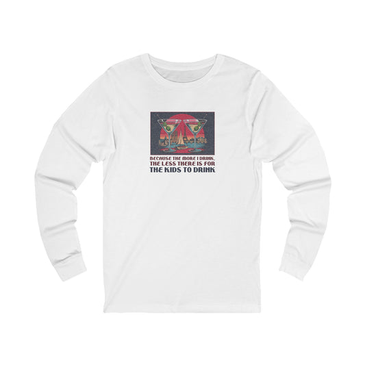 Open Bar (for the Kids) — Friends Retro Long Sleeve (Light)