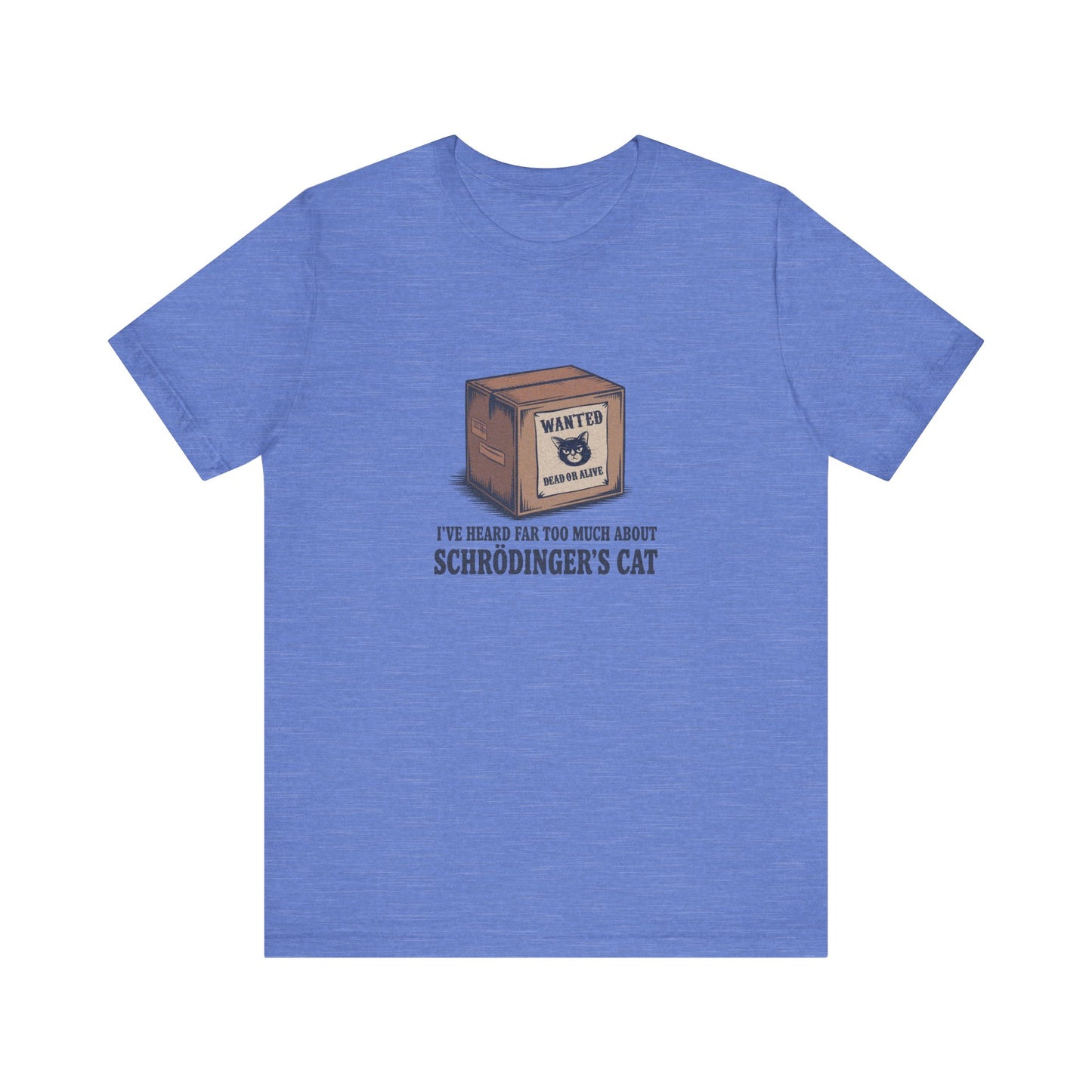 Schrödinger’s Cat — Big Bang Theory Retro Tee (Light)