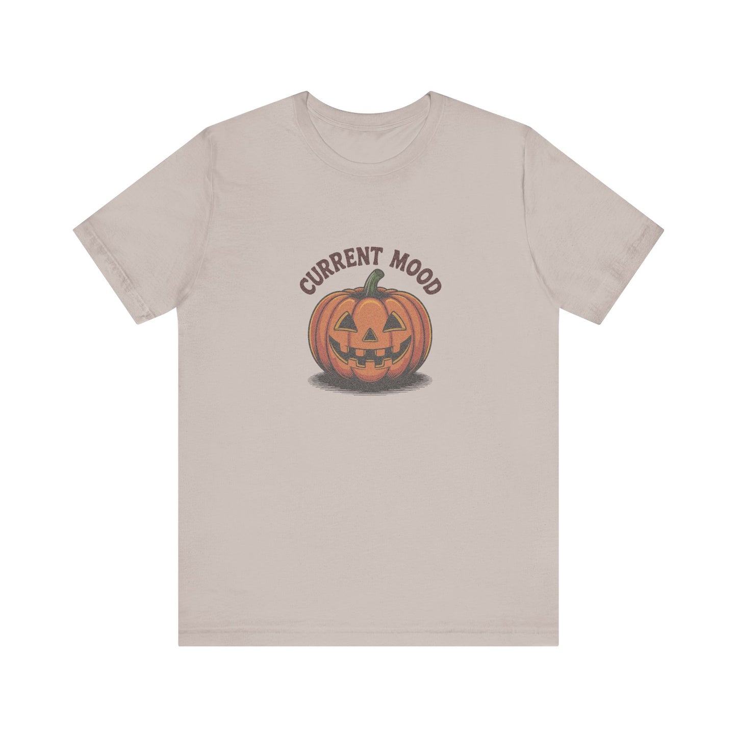 Current Mood (Vintage Jack) — Retro Halloween Tee (Light)