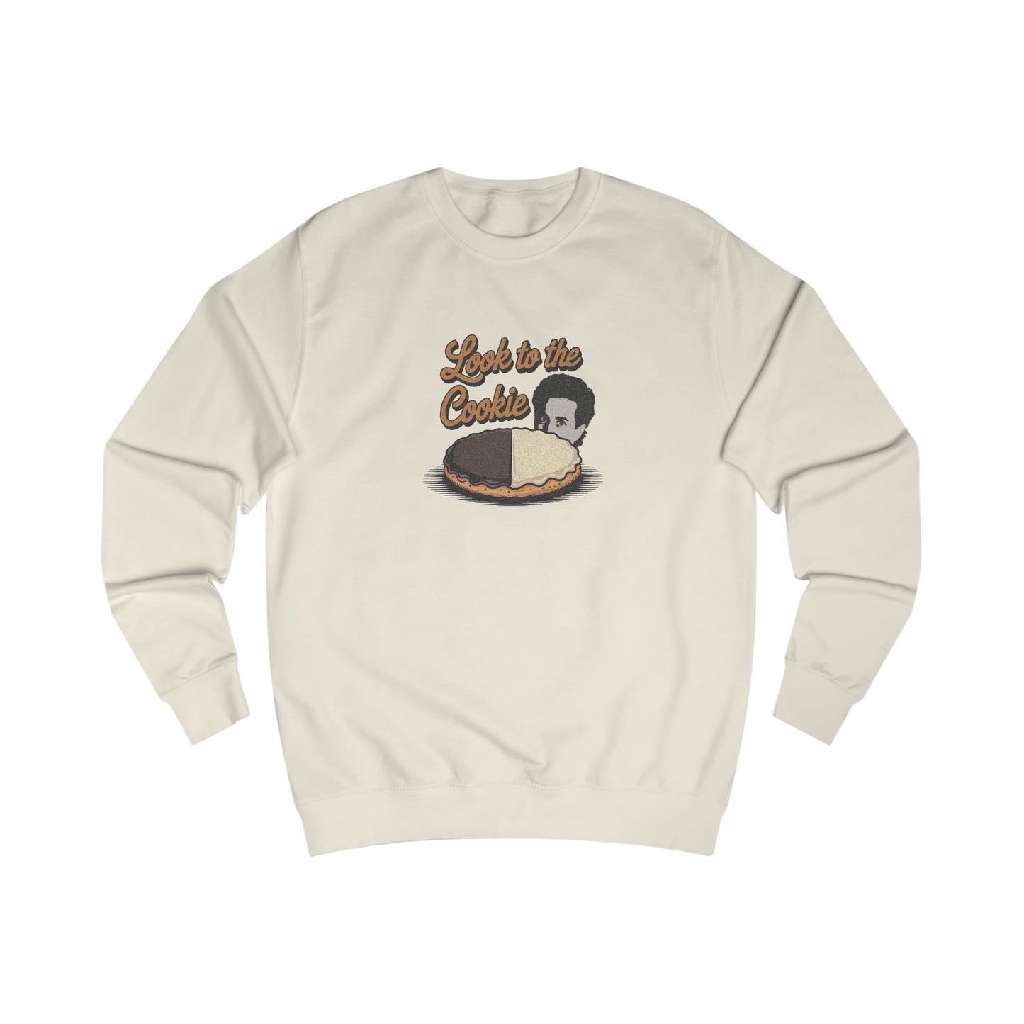 Look to the (Black-and-White) Cookie — Seinfeld Retro Sweatshirt (Light)