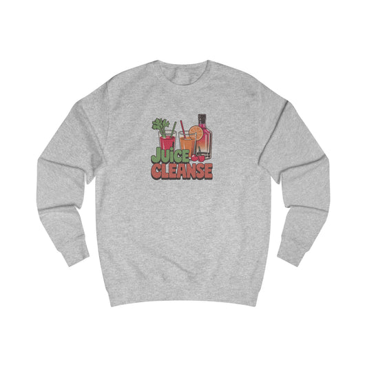 Juice Cleanse Liquid Diet — Boozy Brunch Retro Sweatshirt (Light)