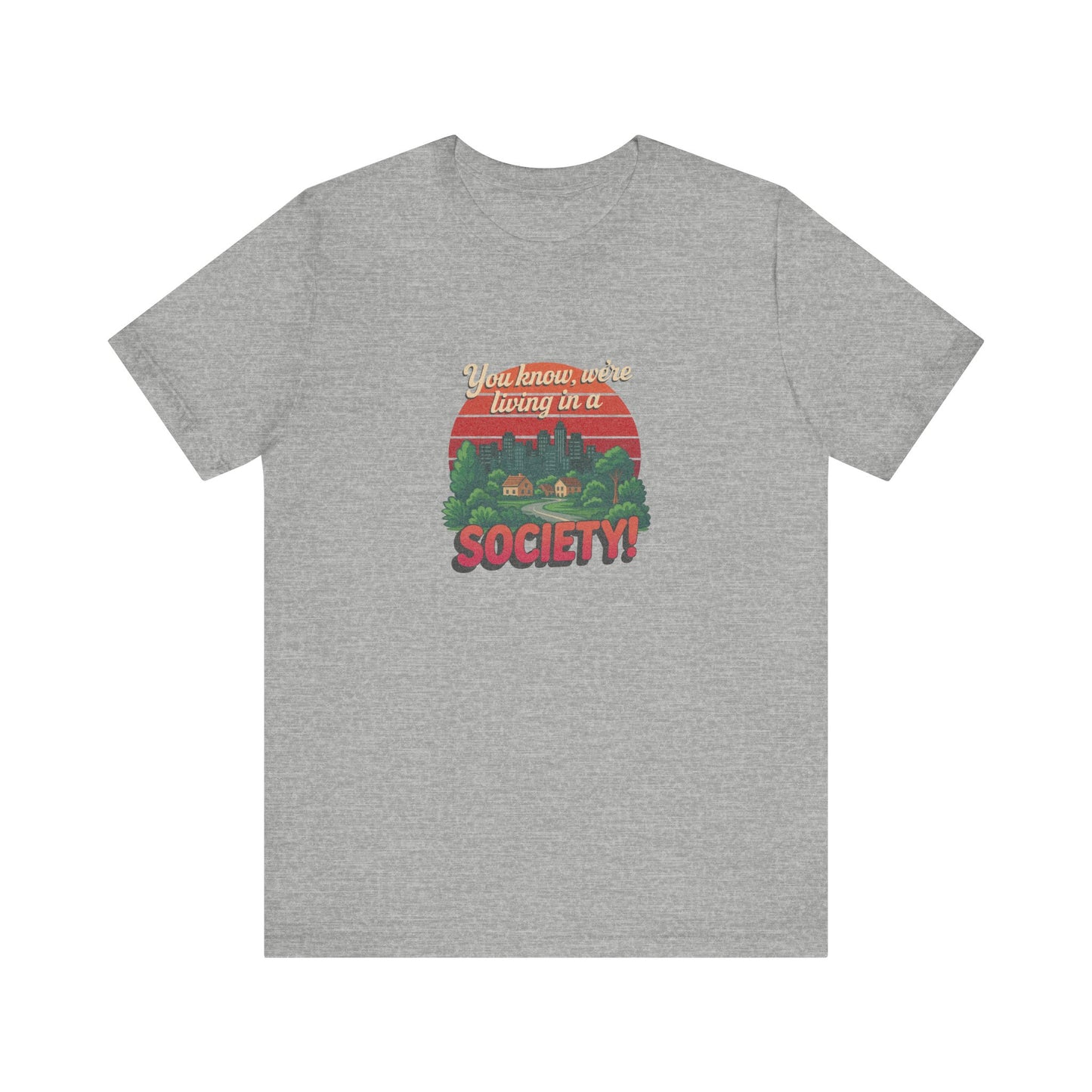 We’re Living in a Society! — Seinfeld Retro Tee (Light)