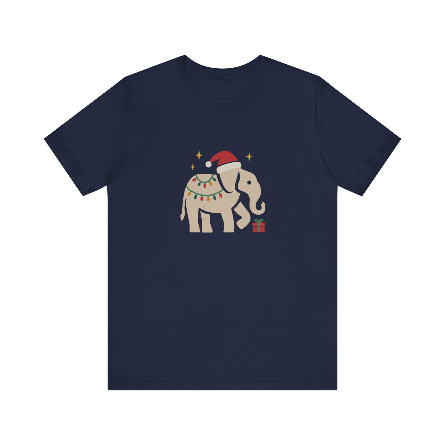 White Elephant Season — Retro Christmas Graphic Tee (Dark)