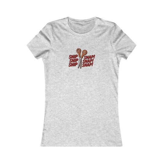 Snip Snap! — Michael Scott Vasectomy Retro Women's Tee (Light)