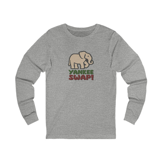 Yankee Swap! Christmas Party — Michael Scott Retro Long Sleeve (Light)
