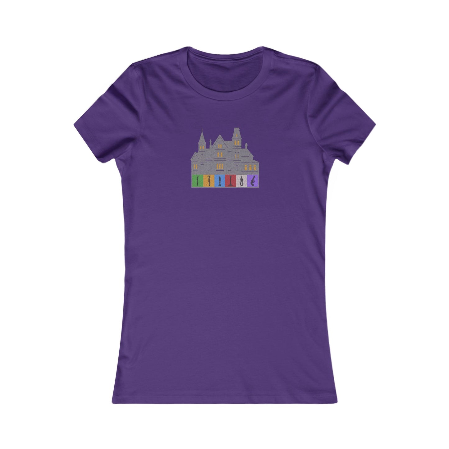 Welcome to Hill House (Off Route 41) — Clue Retro Women's Tee (Dark)