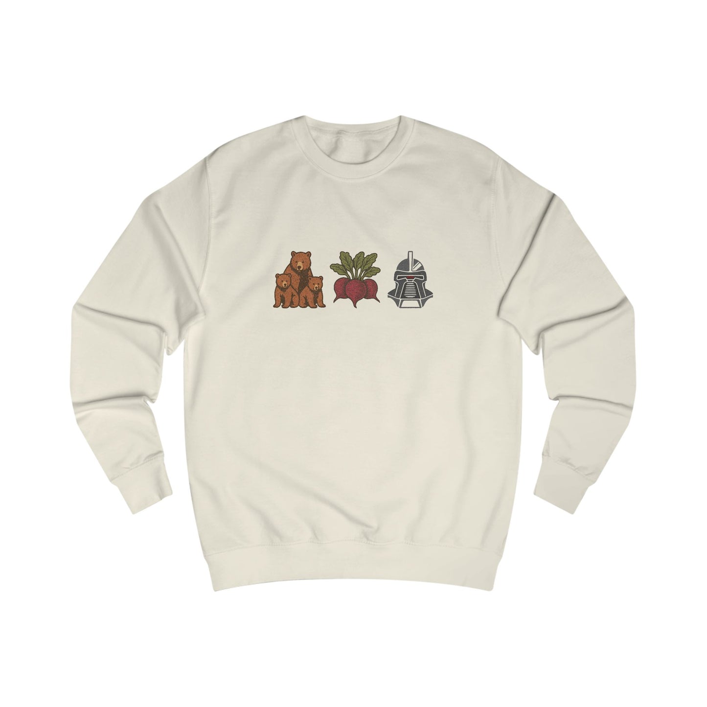 Bears, Beets, Battlestar (Icons) — Retro Sweatshirt (Light)