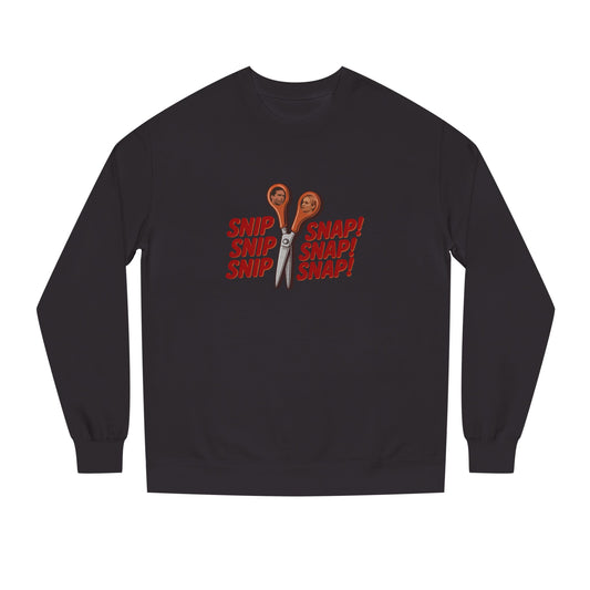 Snip Snap! — Michael Scott Vasectomy Retro Sweatshirt (Dark)