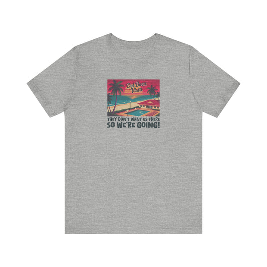 Del Boca Vista (We’re Going!) — Seinfeld Retro Tee (Light)