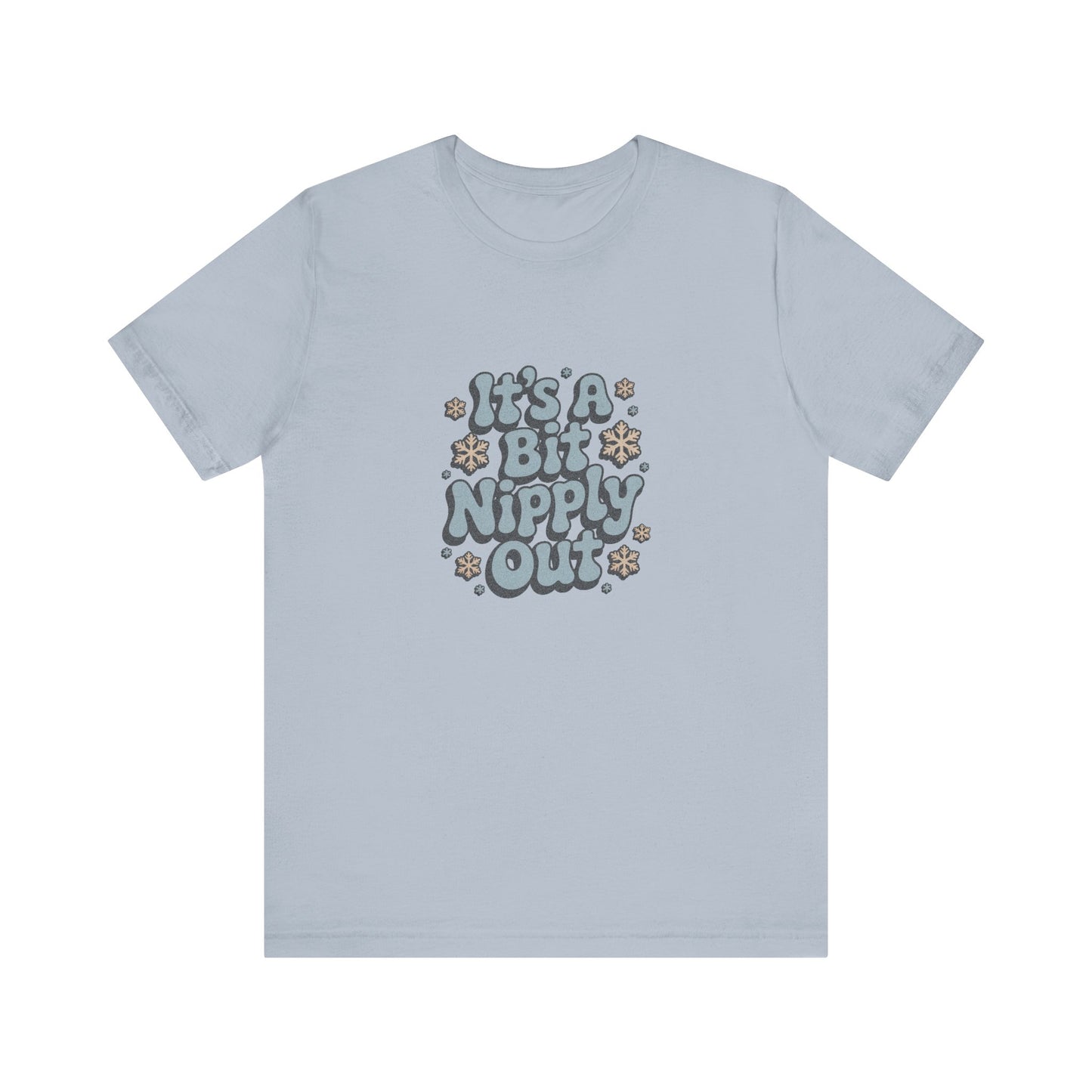 It's a Bit Nipply Out — Christmas Vacation Retro Tee (Light)