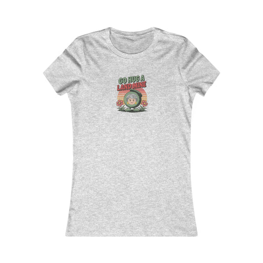 Go Hug a Land Mine — Dorothy Zbornak Retro Women's Tee (Light)