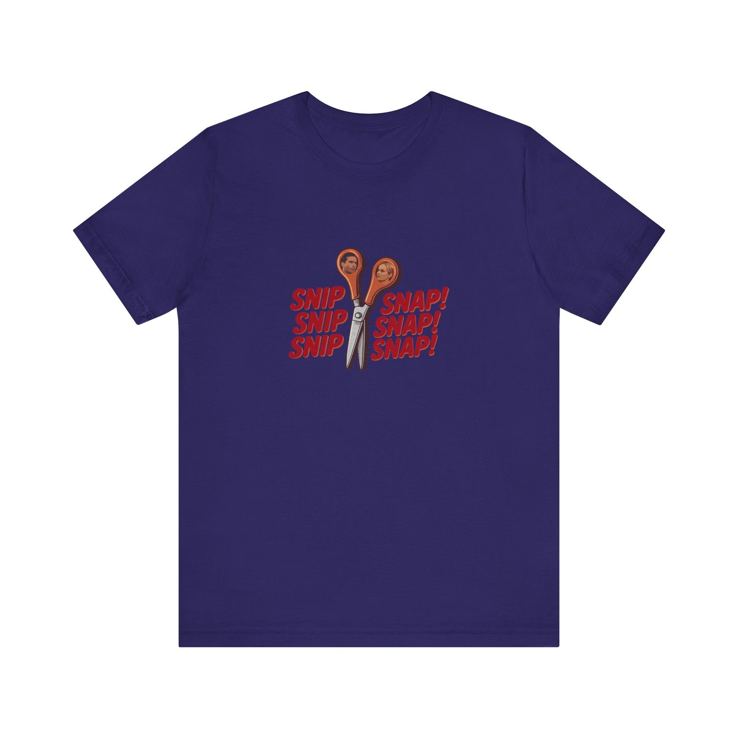 Snip Snap! — Michael Scott Vasectomy Retro Tee (Dark)