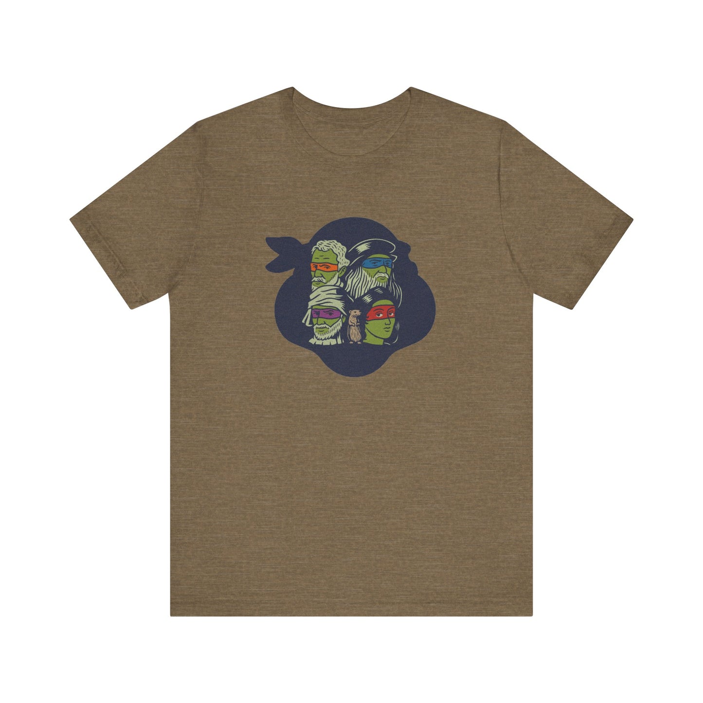 Renaissance Ninja Turtles — TMNT Retro Tee (Light)