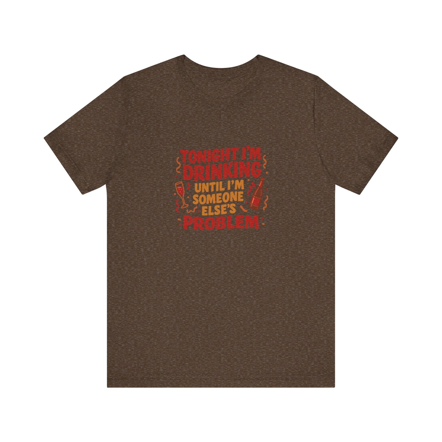 The Problem is Coming From Inside the Bar — Retro Tee (Dark)