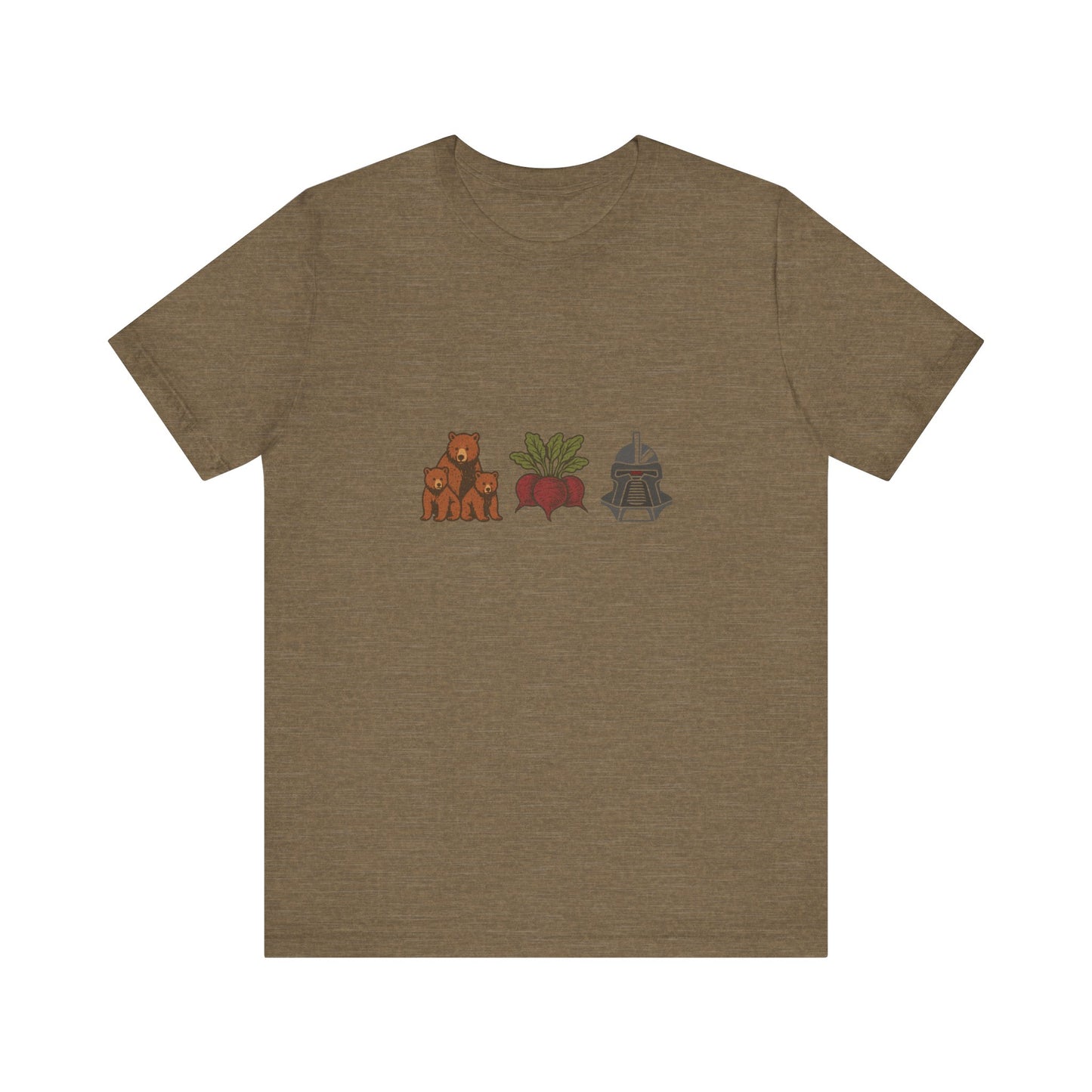 Bears, Beets, Battlestar (Icons) — Retro Tee (Light)