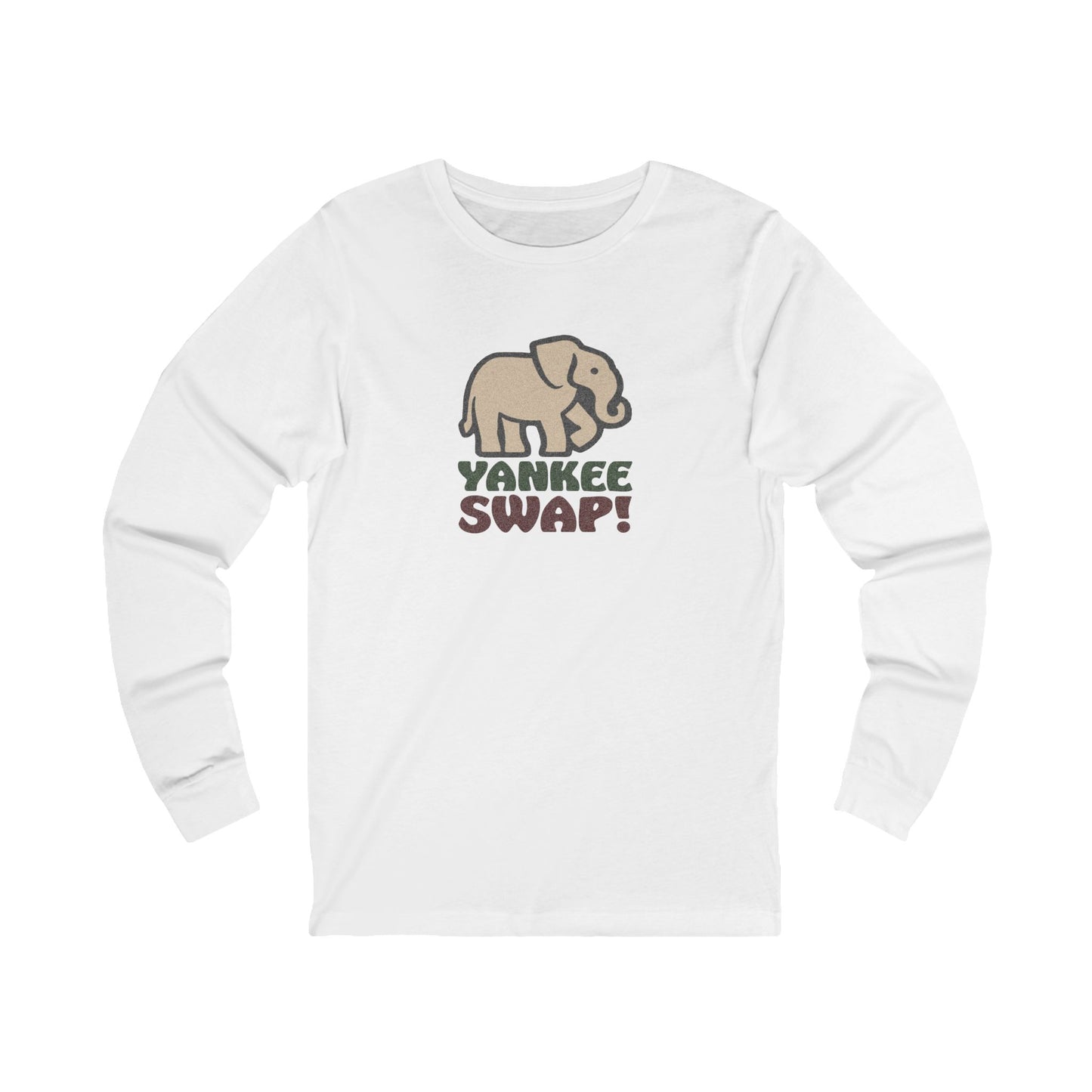 Yankee Swap! Christmas Party — Michael Scott Retro Long Sleeve (Light)
