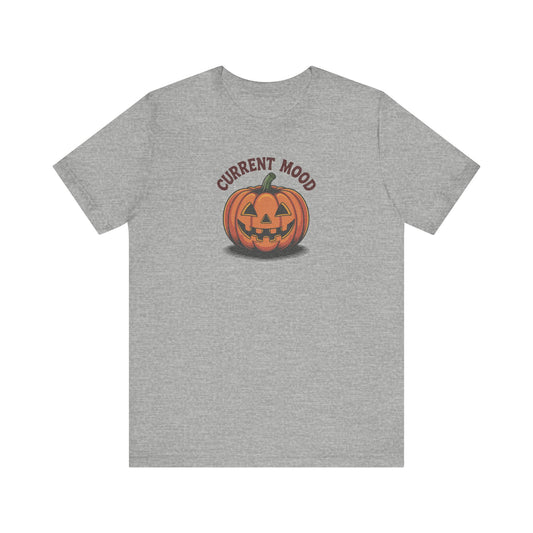 Current Mood (Vintage Jack) — Retro Halloween Tee (Light)