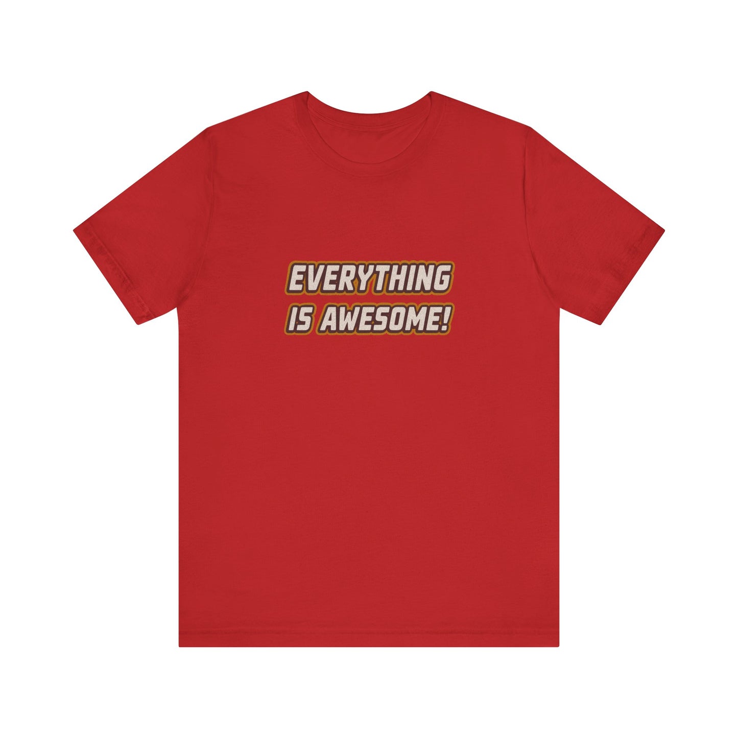 Everything is Awesome! — The LEGO Movie-Inspired Retro Tee (Light)