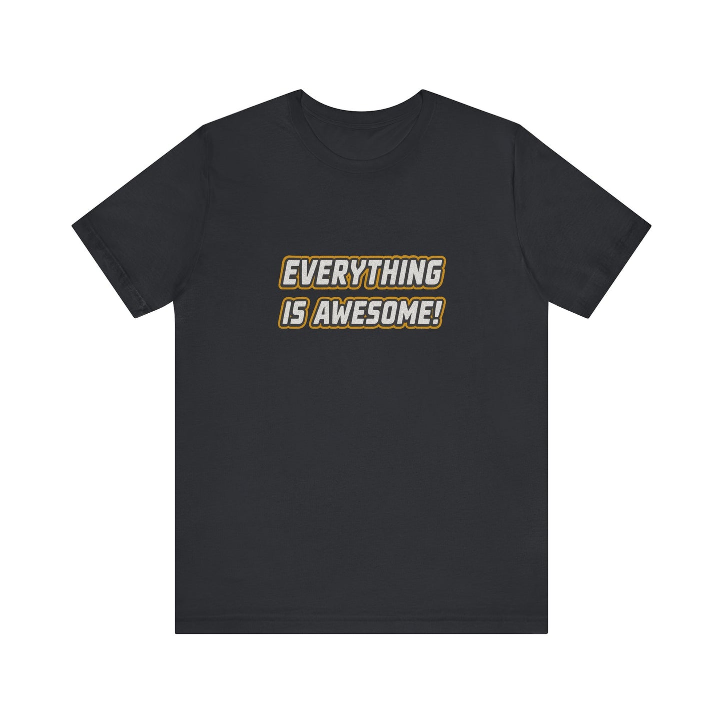 Everything is Awesome! — The LEGO Movie-Inspired Retro Tee (Dark)