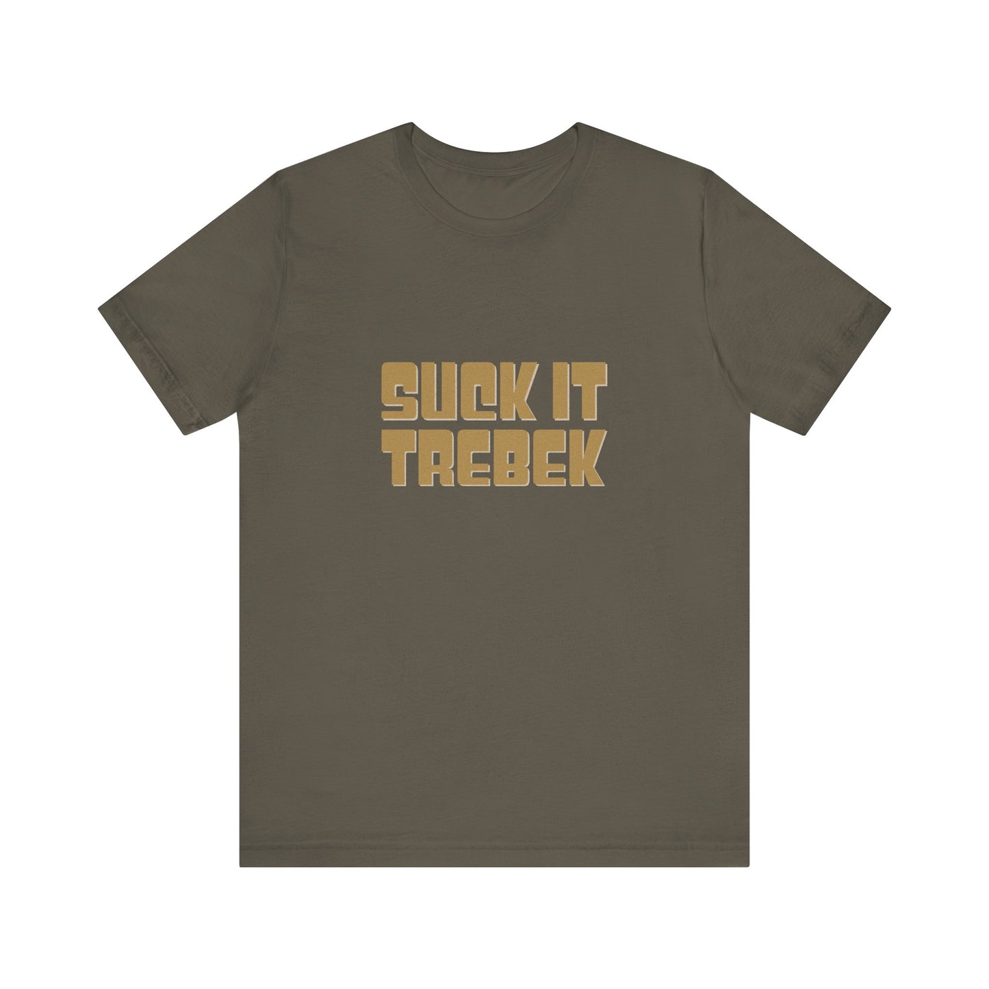 Suck It Trebek — SNL Celebrity Jeopardy Sketch Retro Tee (Dark)