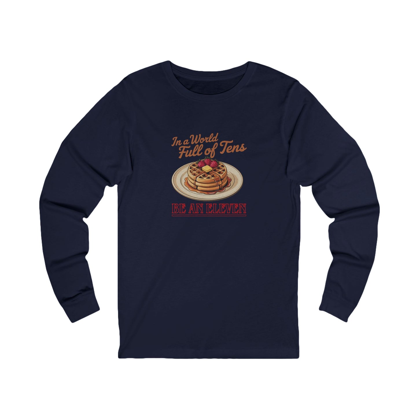 Be an Eleven — Stranger Things Retro Long Sleeve (Dark)