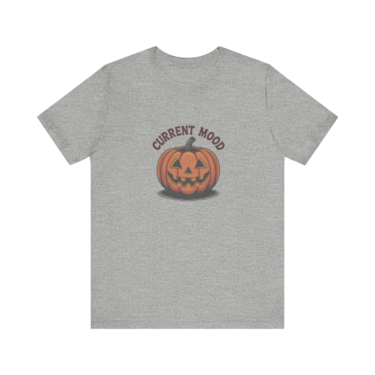 Current Mood (Vintage Jack) — Retro Halloween Tee (Light)