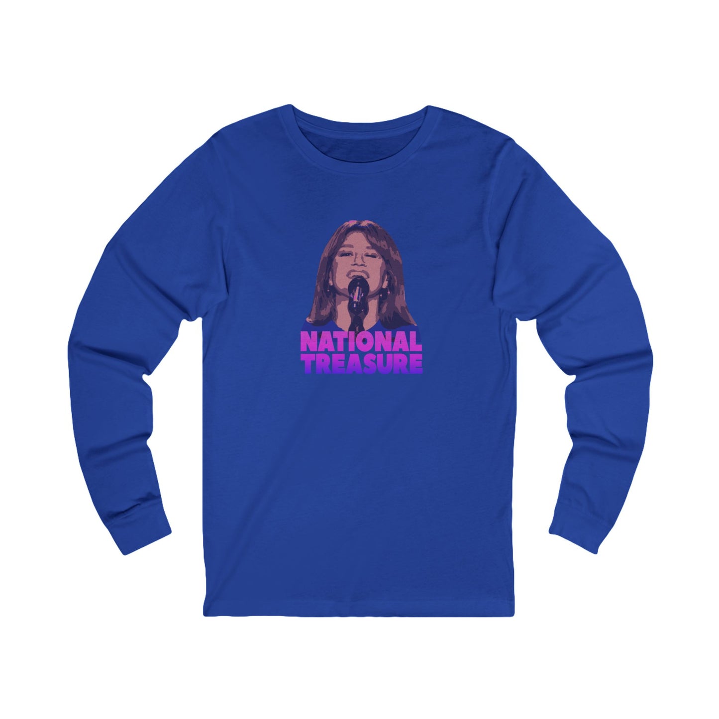 Kelly Clarkson: National Treasure — Kellyoke Retro Long Sleeve (Dark)