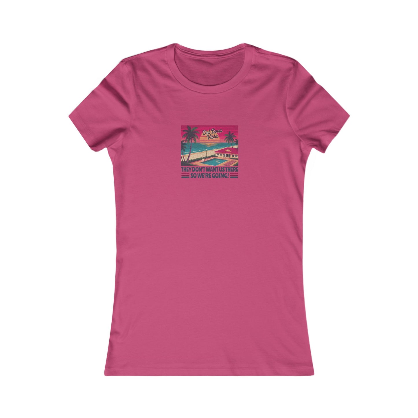 Del Boca Vista (We’re Going!) — Seinfeld Retro Women's Tee (Light)