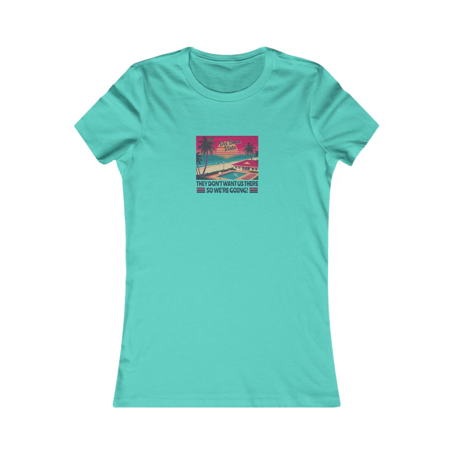 Del Boca Vista (We’re Going!) — Seinfeld Retro Women's Tee (Light)