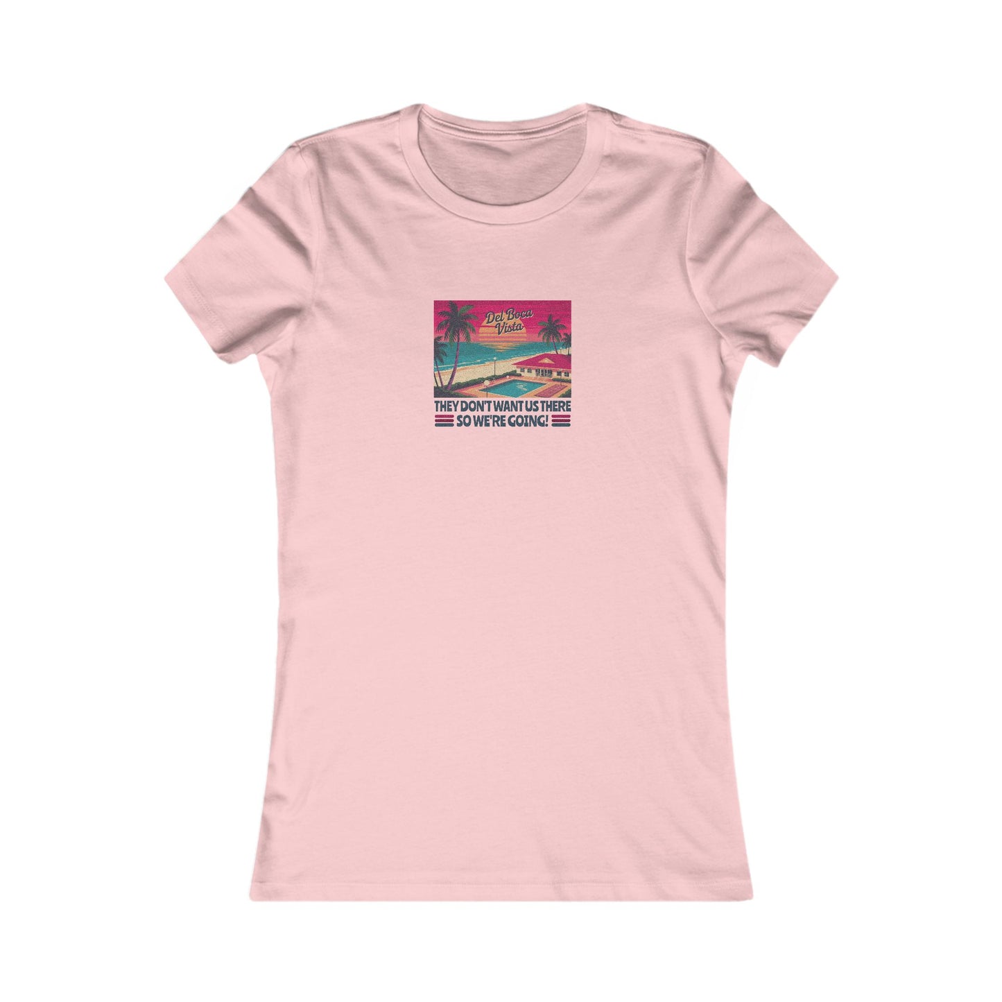 Del Boca Vista (We’re Going!) — Seinfeld Retro Women's Tee (Light)