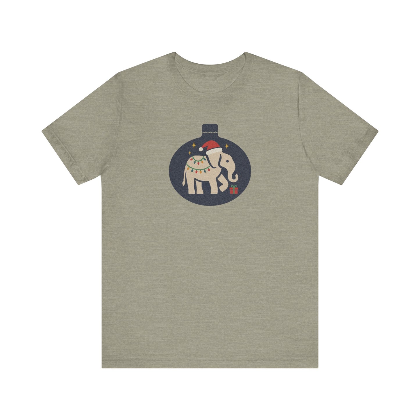 White Elephant Season — Retro Christmas Graphic Tee (Light)