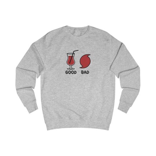 Good Hurricane, Bad Hurricane – Tropical Retro Sweatshirt (Light)