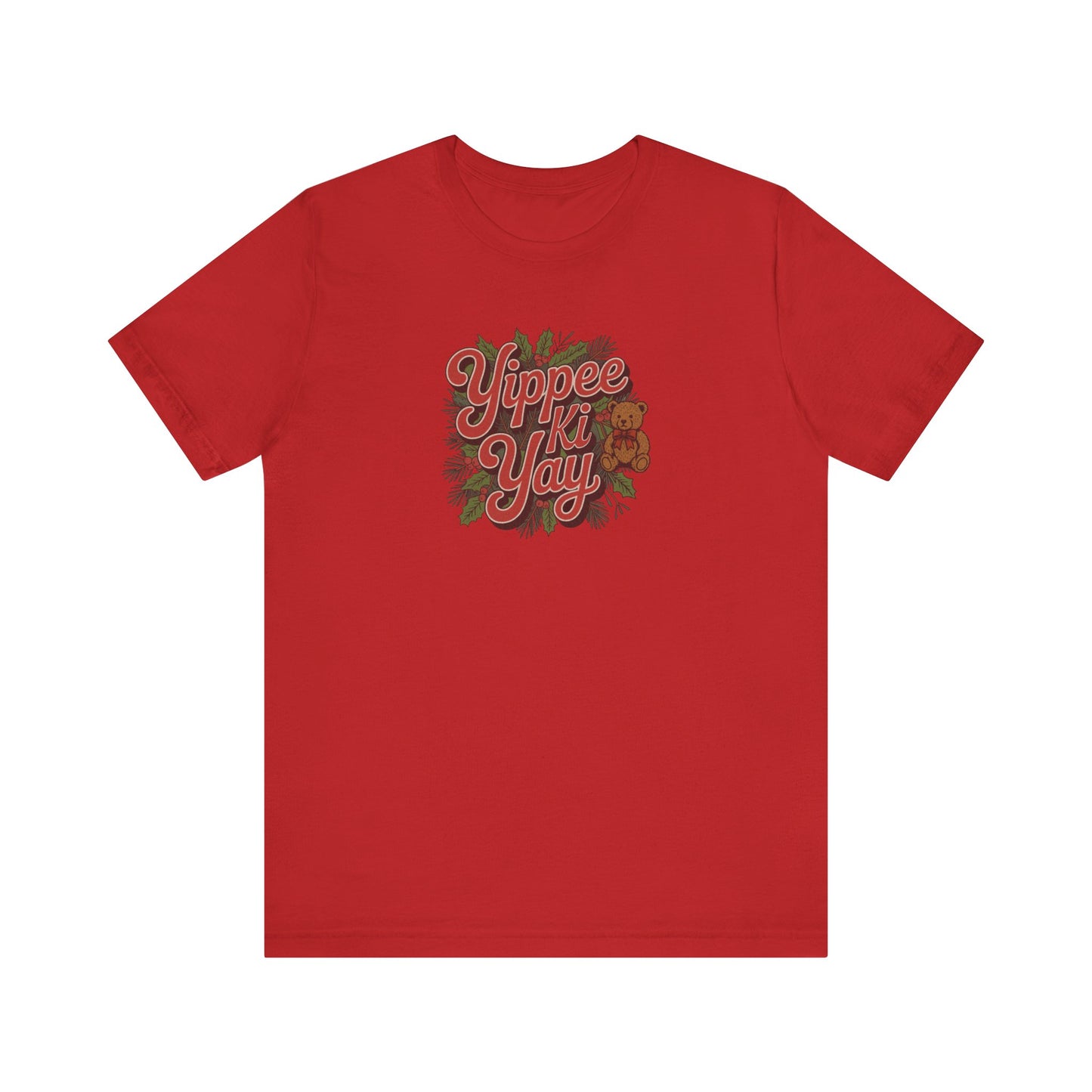 Yippee Ki Yay — Die Hard Retro Christmas Tee (Light)