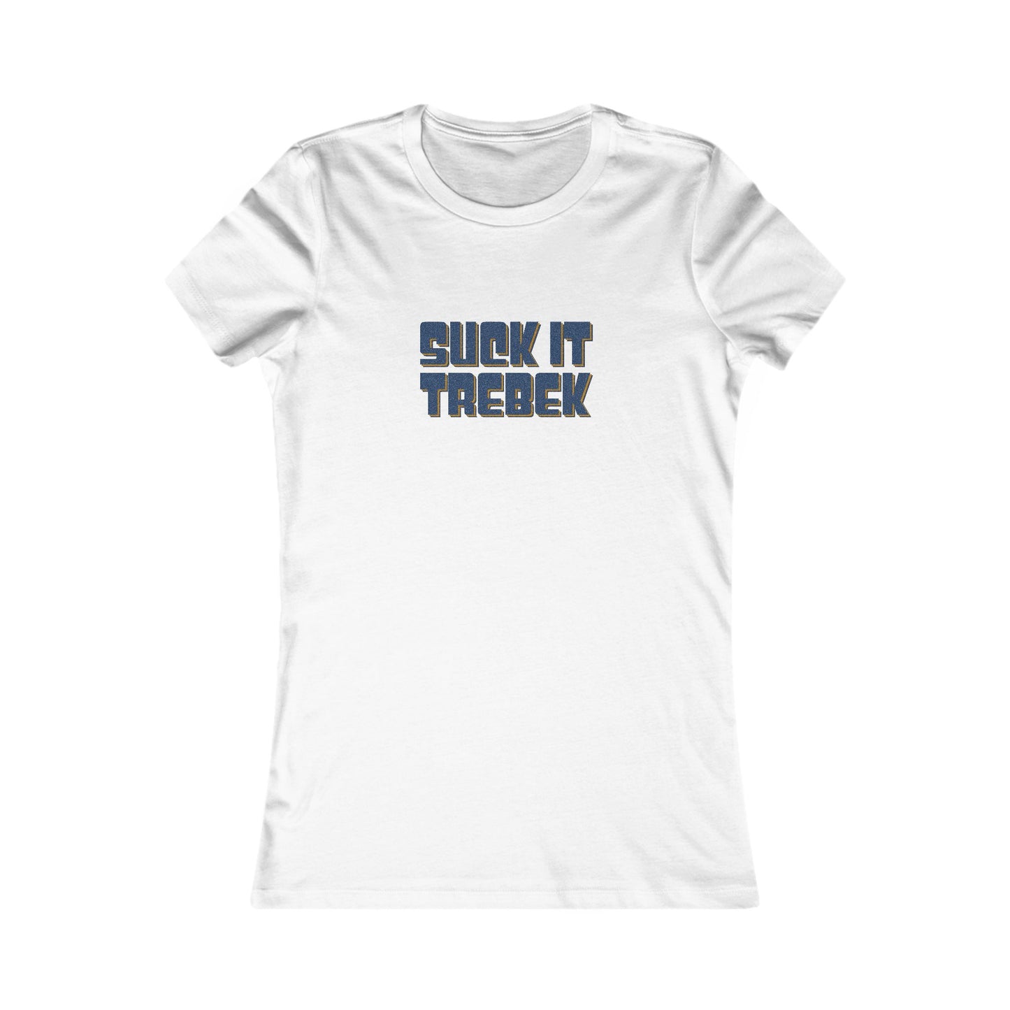Suck It Trebek — SNL Celebrity Jeopardy Sketch Retro Women's Tee (Light)