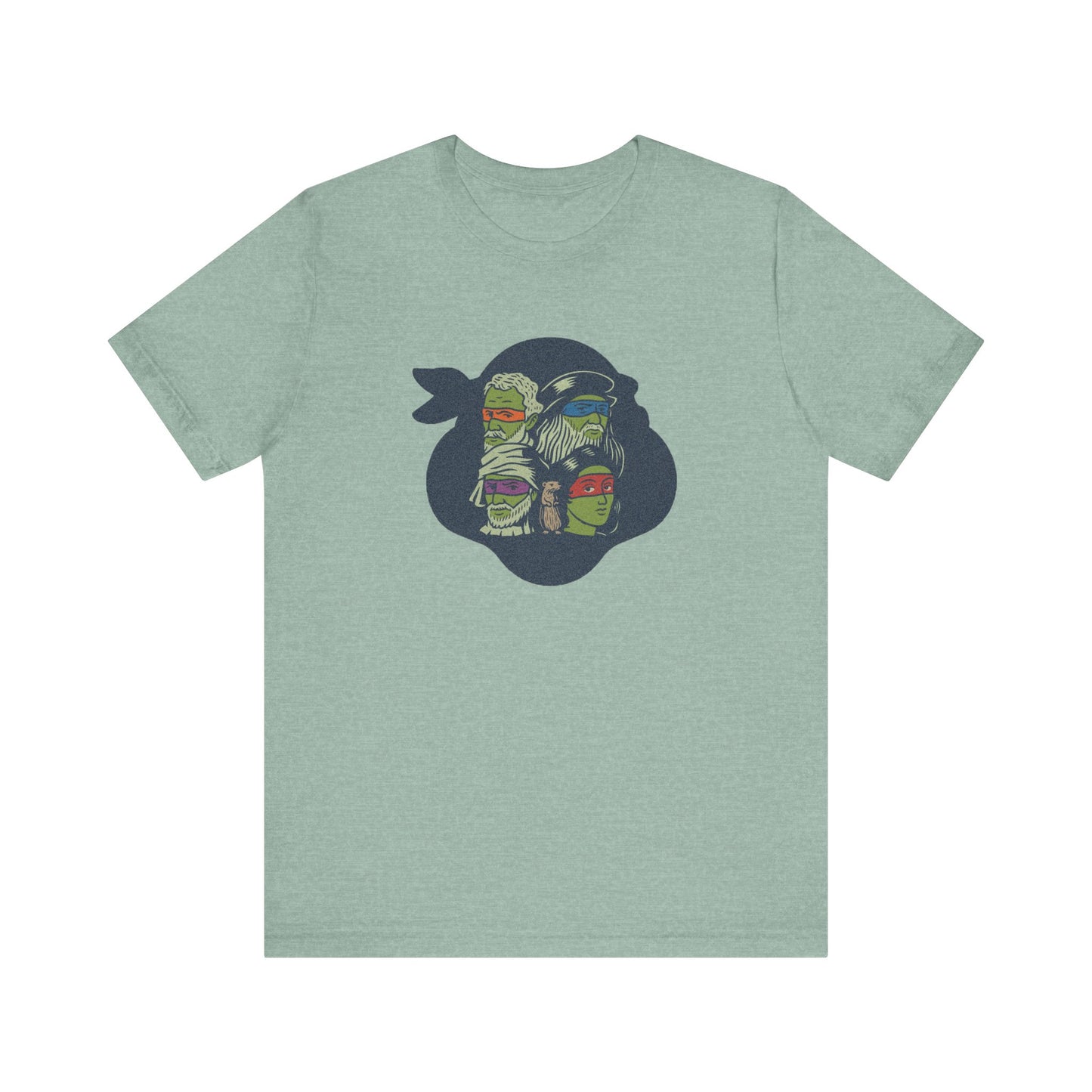 Renaissance Ninja Turtles — TMNT Retro Tee (Light)