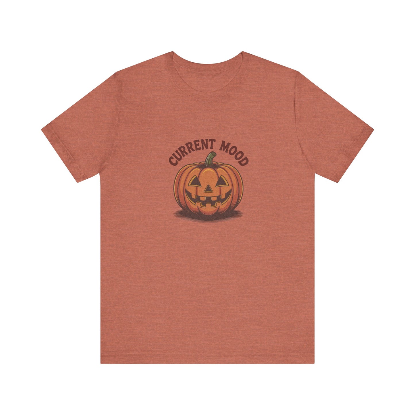 Current Mood (Vintage Jack) — Retro Halloween Tee (Light)