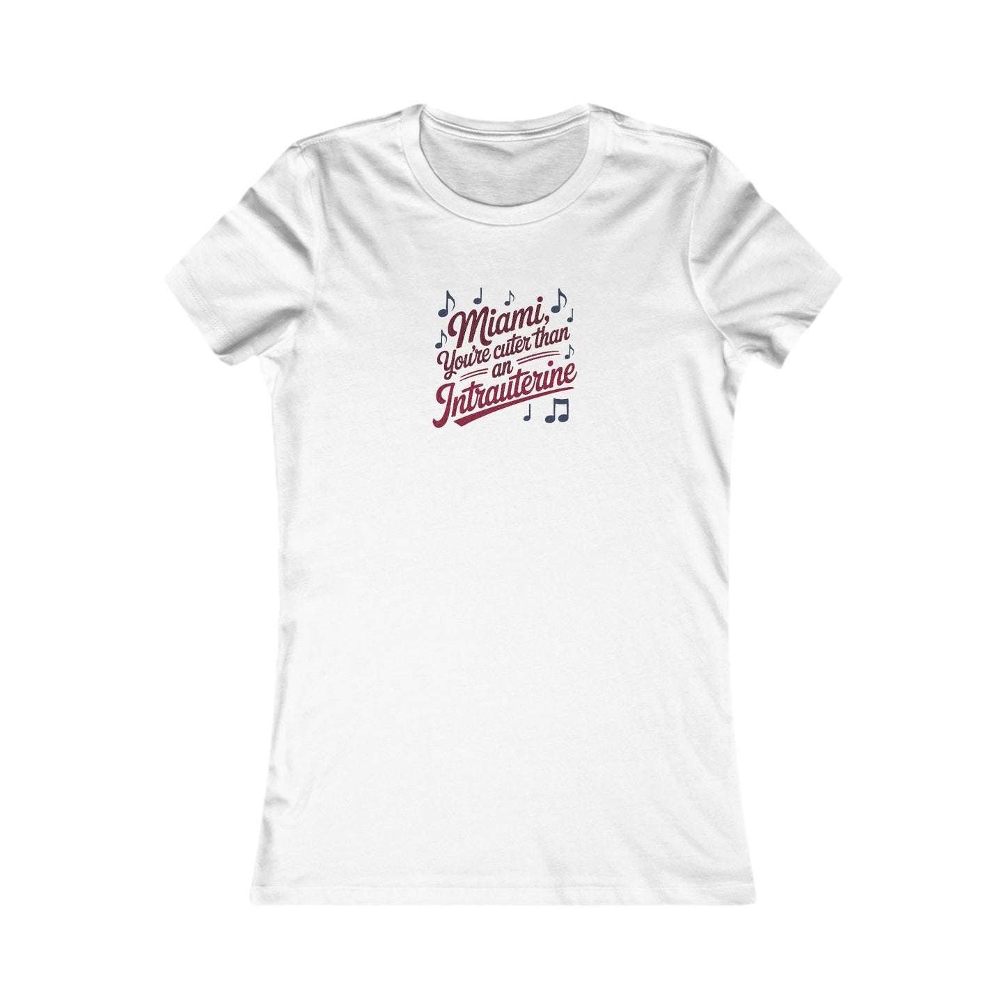 Cuter Than An Intrauterine — Golden Girls Retro Women's Tee (Light)