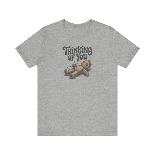 The Voodoo That You Do, So Well — Retro Voodoo Doll Tee (Light)